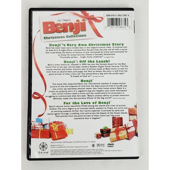 Benji (2005) DVD Family Movie Classic Dog Adventure – Full Screen - Picture 3 of 3